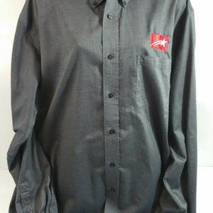 Red House Mens Non Iron Checked Shirt XLT Gray